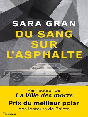 cover image of Du sang sur l'asphalte